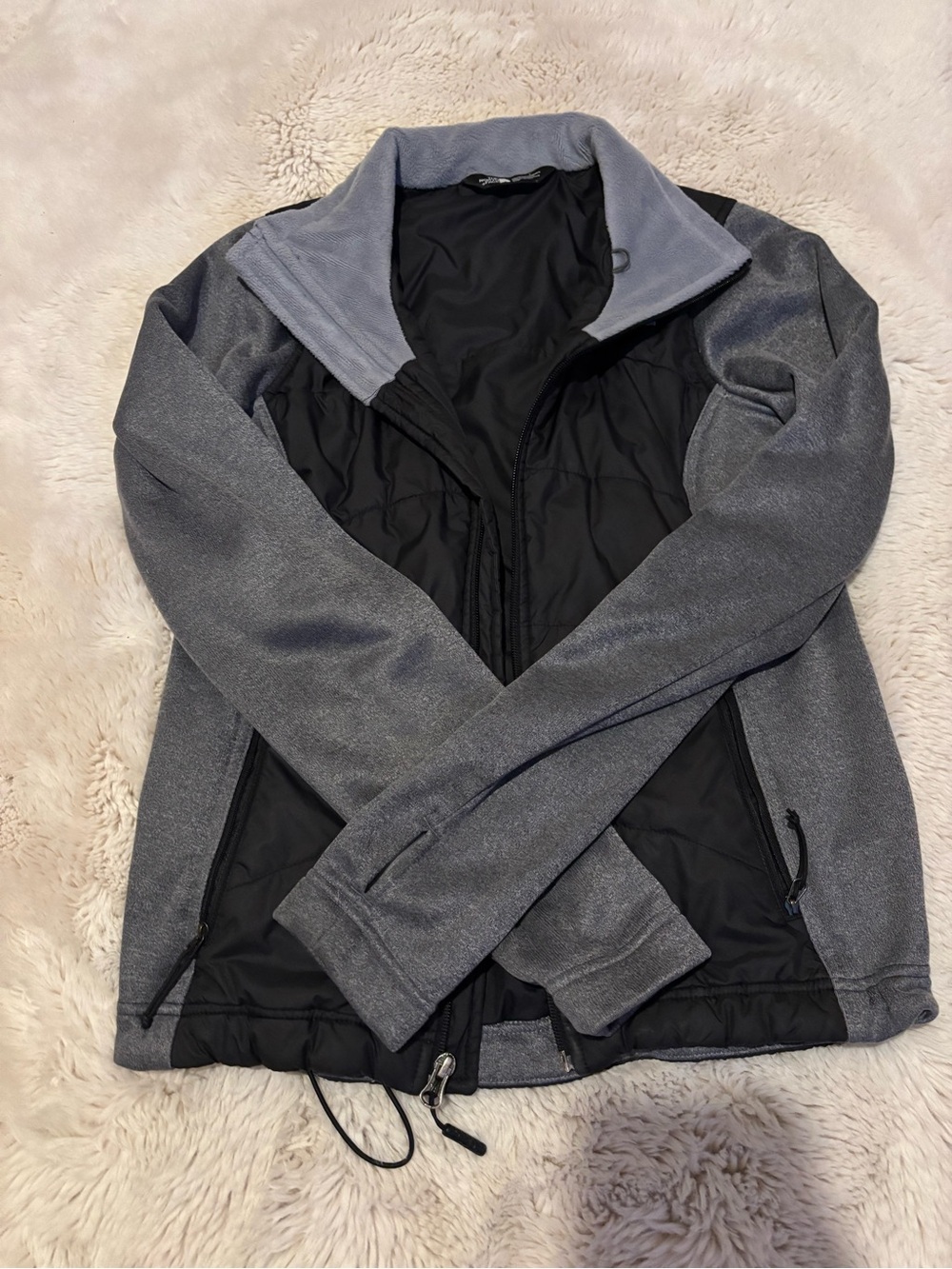 The North Face Women's Gray Two-Tone Utility Jacket